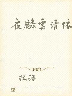 夜麟云清依小说