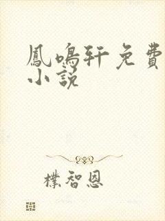 凤鸣轩免费言情小说