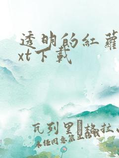 透明的红萝卜txt下载