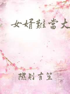 女婿难当大结局