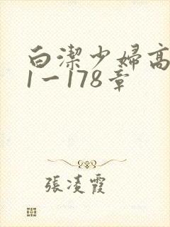 白洁少妇高义第1一178章