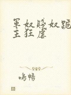 军奴贱奴跪下认主狂虐