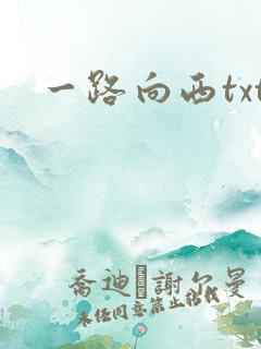 一路向西txt