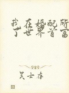 我在婚配所摇到了世界首富小说