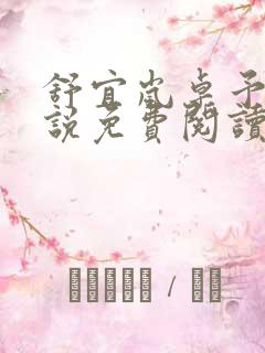 舒宜岚卓予淮小说免费阅读