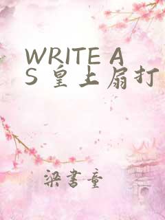 WRITE AS 皇上扇打