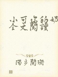 小可你的奶真大全文阅读