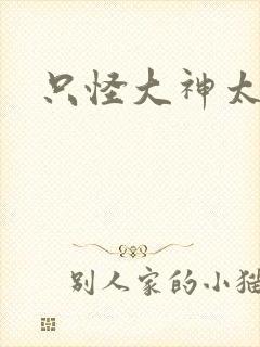 只怪大神太闷骚