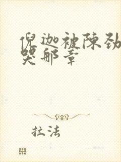 倪迦被陈劲生做哭那章