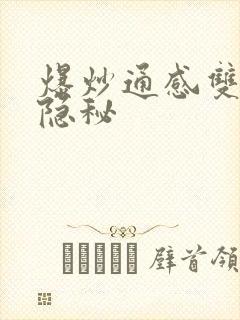 爆炒通感双胞胎隐秘