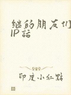 继的朋友们SVIP话