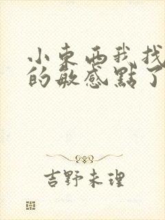 小东西我找到你的敏感点了