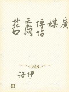 花季传媒广告入口网站