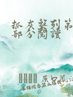 抓灰系列第33部分阅读