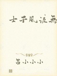 士子风流无弹窗