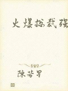 火爆总裁强制爱