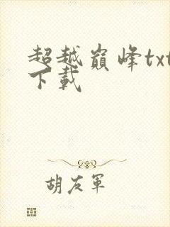 超越巅峰txt下载