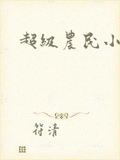 超级农民小说