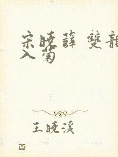 宋晓薛 双龙齐入菊