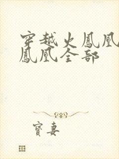 穿越火凤凰干火凤凰全部