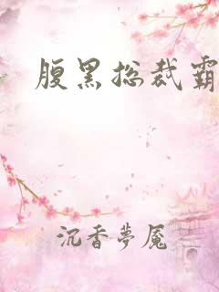 腹黑总裁霸道妻