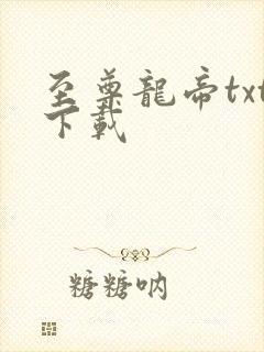 至尊龙帝txt下载