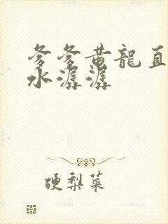 爹爹黄龙直捣溪水潺潺