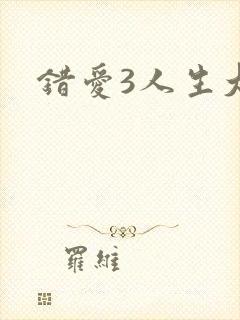 错爱3人生大事