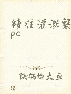 精准灌溉系统npc