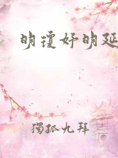 明琼妤明延小说