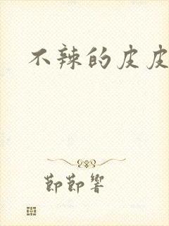 不辣的皮皮小说