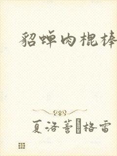 貂蝉肉棍棒小说