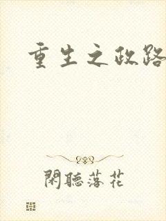 重生之政路风流