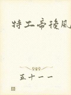 特工帝后风九少