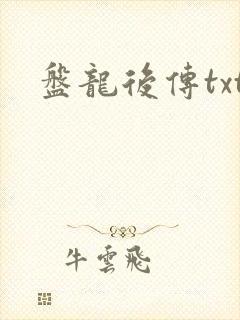 盘龙后传txt