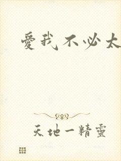 爱我不必太痴心