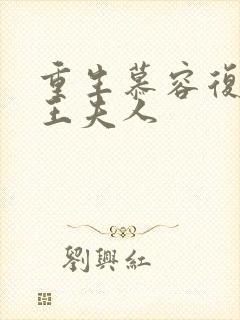 重生慕容复之弄王夫人