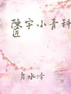 陈宇小青科学巨匠