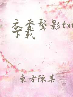 衣香鬓影txt下载