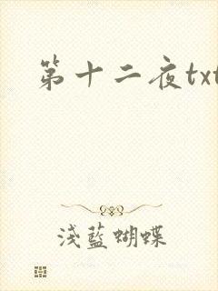 第十二夜txt