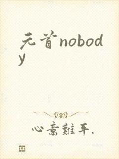 元首nobody