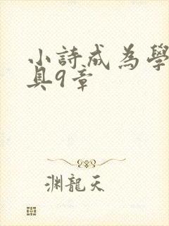 小诗成为学校教具9章
