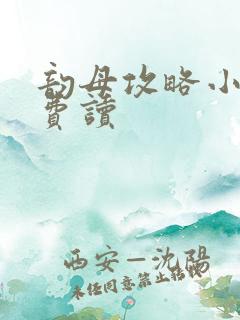 韵母攻略小说免费读