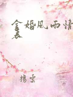 金婚风雨情演员表