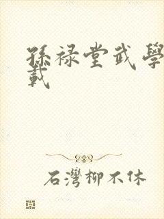 孙禄堂武学录下载