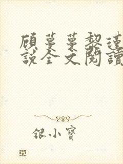 顾蔓蔓黎瑾泽小说全文阅读