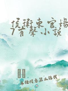 侯卫东官场笔记7有声小说