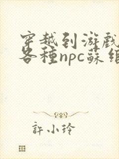 穿越到游戏里和各种npc苏绾