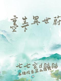 重生异世蔚蓝天空下