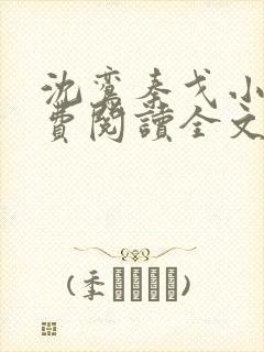 沈鸾秦戈小说免费阅读全文